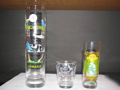 Jimmy buffett shot glass lot 