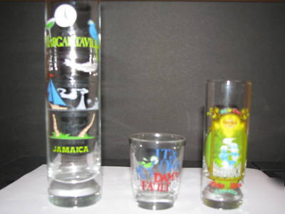 Jimmy buffett shot glass lot 