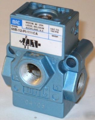 Mac 55B-12-pi-111CA directional control valve 120VAC