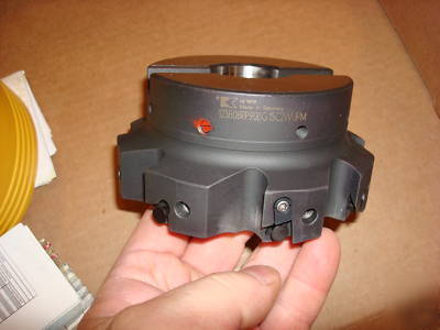 New kennametal indexable shell mill, 