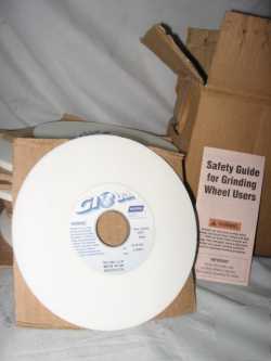 New norton global 10-pack white 80-hv grinding wheel(s) 