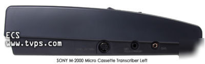 New sony m-2000 M2000 medical transcriber transcription