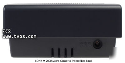 New sony m-2000 M2000 medical transcriber transcription