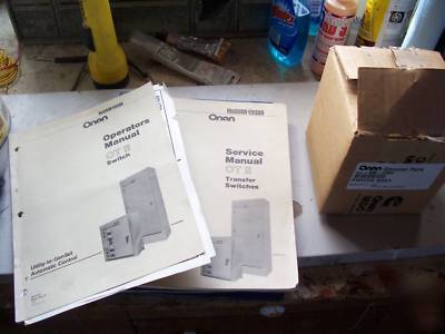 Onan transfer switch-400 amps/ 120/240 vac 60-hz phz-1