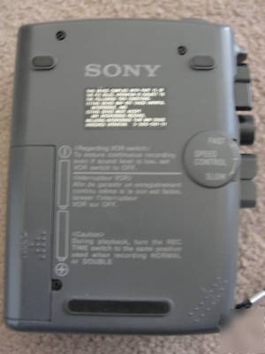 Sony cassette-corder mod. tcm-40DV vor clear voice 2X