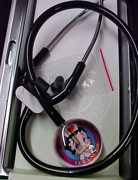 Stethoscope clear sound single tube betty boop 107 nwt