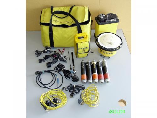 Trimble 4800 gps receiver pole batteries radio case