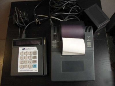 Verifone tranz 330 credit card machine and P250 printer