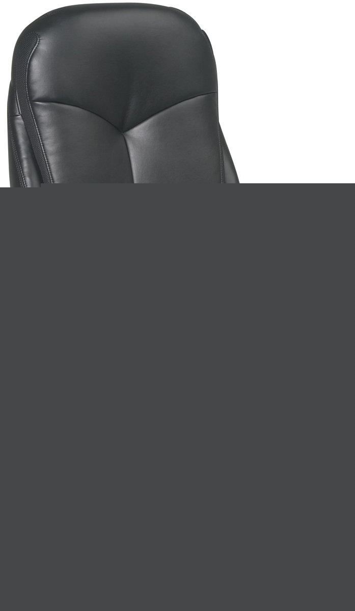 Black eco leather executive computer desk office chair