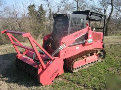 2006 fecon ftx 90L mulcher with trailer