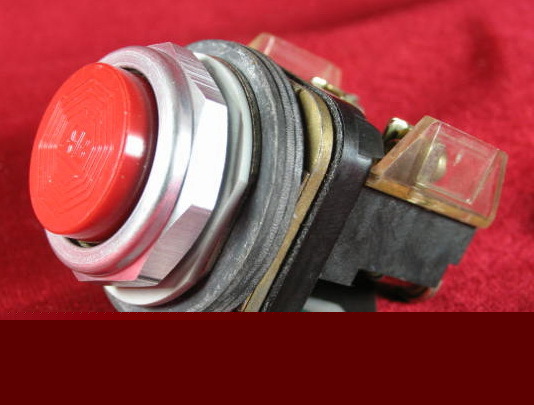 800T-b allen bradley 30MM pushbutton .... red