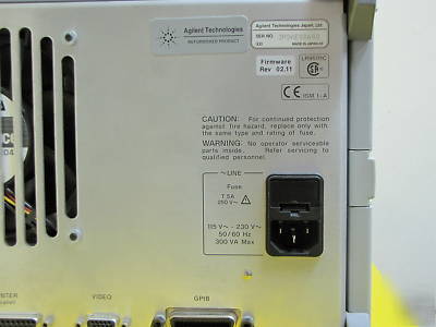Agilent 4352B vco/pll signal analyzer 10MHZ - 3GHZ