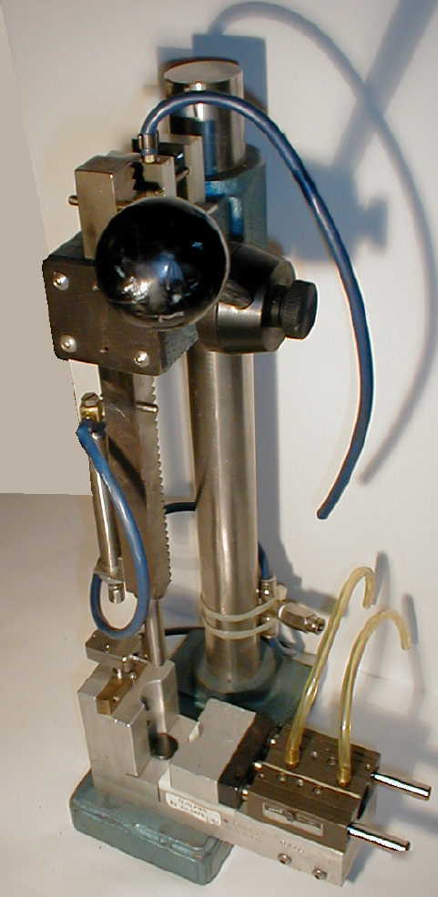 Arbor punch press, phd assembly clamp pneumatic control