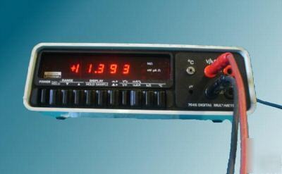 Digital multimeter auto ranging solatron 7045