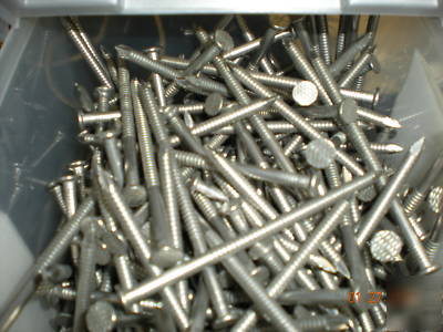 Grip rite 16D stainless steel ring shank nails 5LB bx 