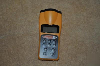 Lcd ultrasonic sonic distance tape measure meter