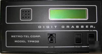 Metro -tel corp. model TPM32 digit grabber