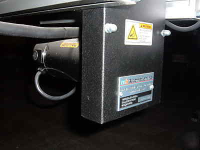 Motorized roller conveyor 11.5 ft long x 15.5