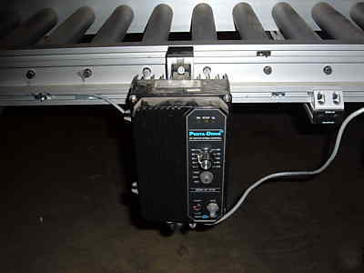 Motorized roller conveyor 11.5 ft long x 15.5