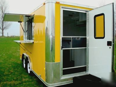New 2010 2010 8.5 x 16 concession trailer- w/ options 