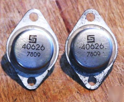 New 40626 power pnp germanium transistor to-3 5A 50V 2 