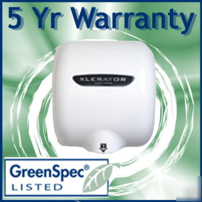 New excel xlerator sensor hand dryer xl-bw thermal 