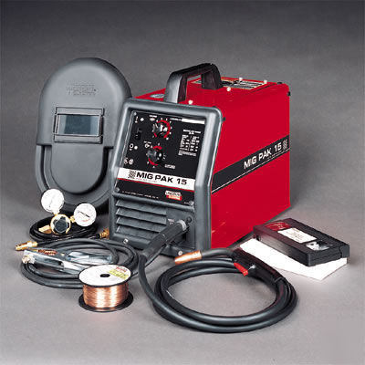 New lincoln mig pak 15 ~ mig welding kit ~ brand 