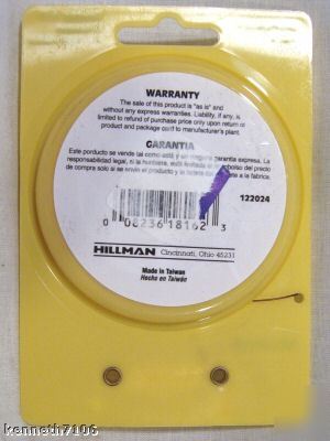 Solid copper 24 ga. 100 craft electric art wire hillman