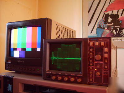 Techtronics 1740 vector / waveform monitor â€œmintâ€