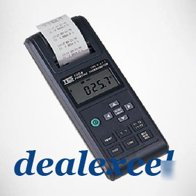 Tes-1305 printing/data-logger thermometer multi-functio