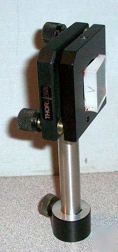 Thorlabs: post-mounted kinematic mount with window