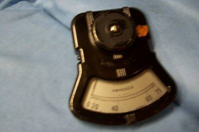 Tong test ampers a.c. or d.c 0-75 / used / beautiful 