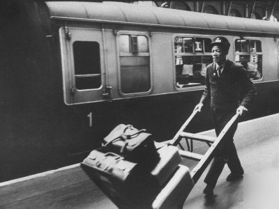 Hand truck, dolly used at the tennessee railroad