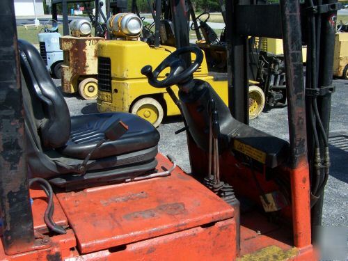 Linde baker forklift 3000 lb pneumatic