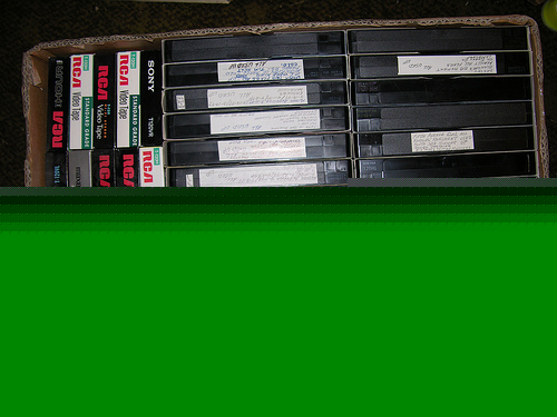 Lot 44 used/blank vhs tapes T160 