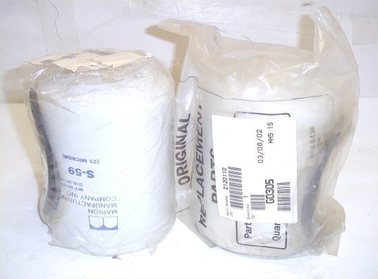 Marion manufacturing 25 micron filters s-59 2120110 