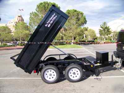 New 2010 model hydraulic dump trailer w remote power