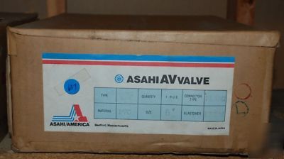 Asahi type 57 butterfly valve - 6â€ pvc body, epdm seals