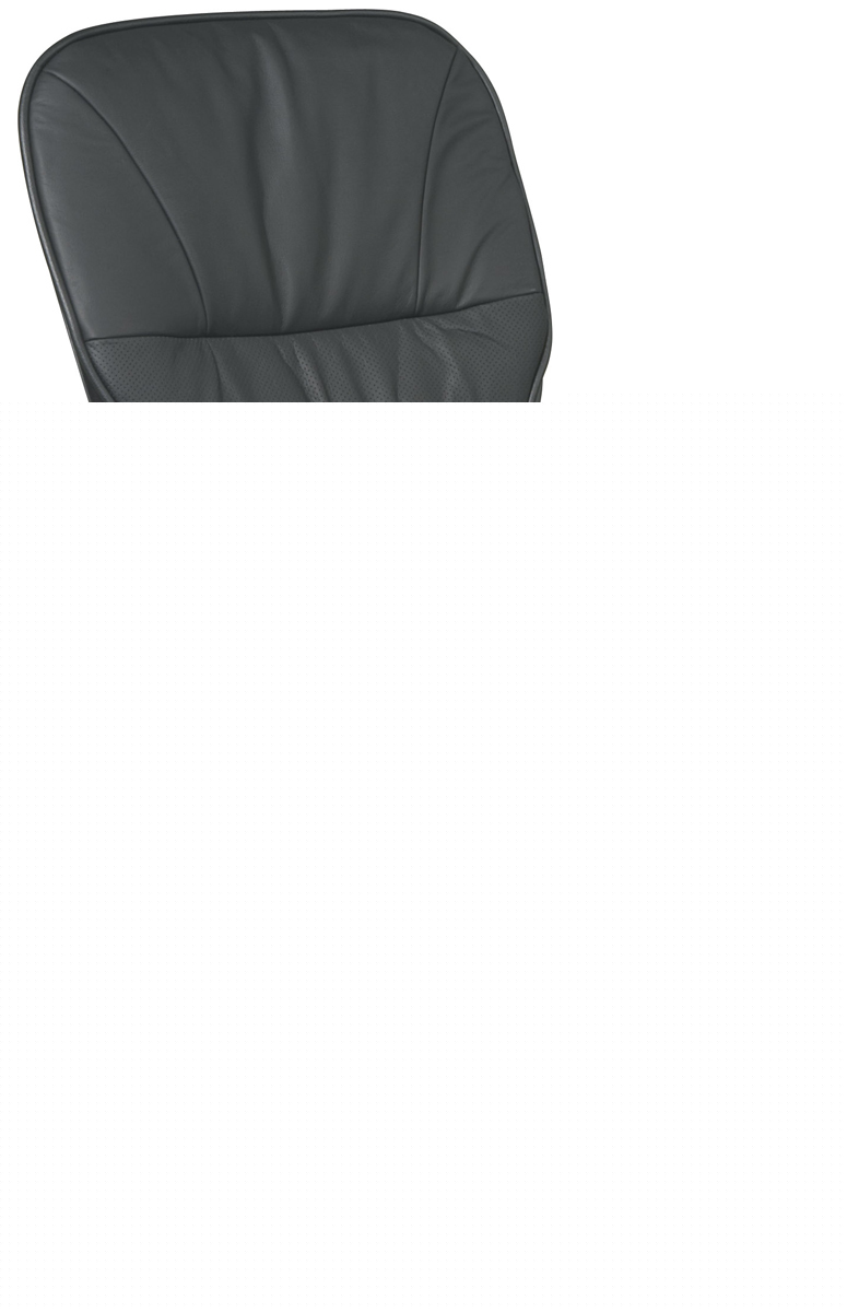 Black executive managers chair / leather office chair