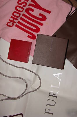 Closet decorating lot of upscale designer boxes & bags 