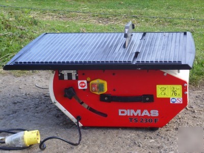 Dimas husqvarna TS230F professional tile cutter rubi