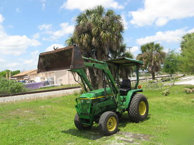 John deere 770 4X4 with loader 870 hours $7800