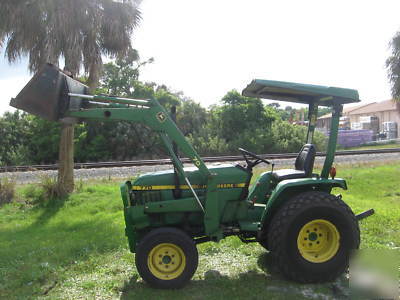 John deere 770 4X4 with loader 870 hours $7800