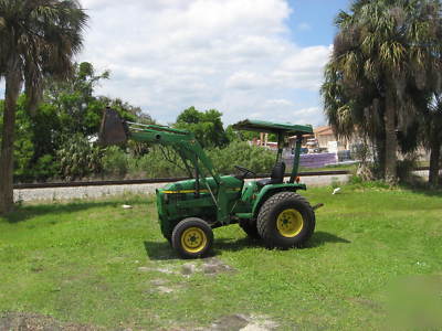 John deere 770 4X4 with loader 870 hours $7800