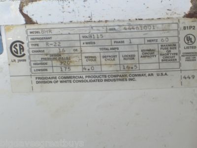 Kelvinator 8HR dipping cabinet 