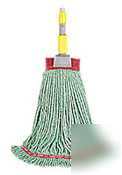 Medium webfoot antimicrobial mop - orange