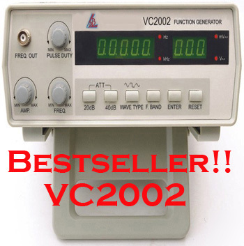 New 1 ldb-VC2002 function generator 0.2HZ to 2MHZ