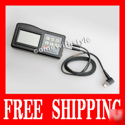 Non-destructive ultrasonic thickness meter gauge a