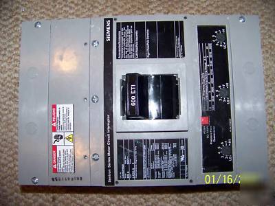 Siemens LXD63H600 600 a 600 v circuit breaker LXD63B600
