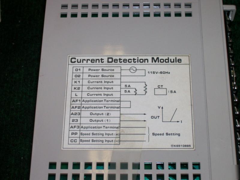 Toshiba corporation auxiliary control unit apd-1B 115V